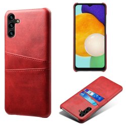 Samsung Galaxy A14 Cover Kortholder til to kort Rød