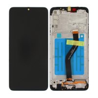 Samsung Galaxy A20s Skärm med LCD Display Original - Svart