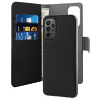 Samsung Galaxy A23 5G Fodral Wallet Detachable 2 in 1 Svart