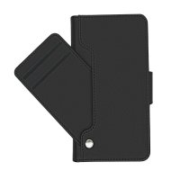 Samsung Galaxy A42 5G Fodral Utfällbart Kortfack Svart