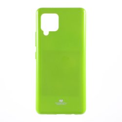 Samsung Galaxy A42 5G Skal Jelly Glitter Grön
