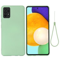 Samsung Galaxy A52/A52s 5G Skal Silikon Grön