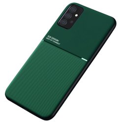 Samsung Galaxy A52/A52s 5G Skal med Metallplatta Grön
