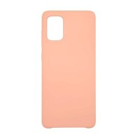 Samsung Galaxy A71 Skal Silikon Rosa