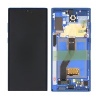 Samsung Galaxy Note 10 Plus 5G (SM-N975F) Skärm med LCD Display Original - Blå