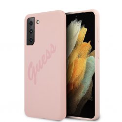 Samsung Galaxy S21 Plus Skal Vintage Logo Rosa