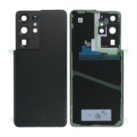 Samsung Galaxy S21 Ultra 5G Baksida Original - Svart