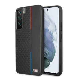 Samsung Galaxy S22 Plus Skal Triangle Pattern & Tricolor Stripe Svart