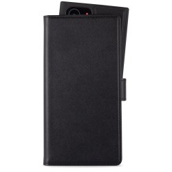 Samsung Galaxy S22 Ultra Fodral Wallet Case Magnet Svart