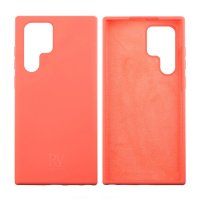 Samsung Galaxy S22 Ultra Skal Silikon Rosa