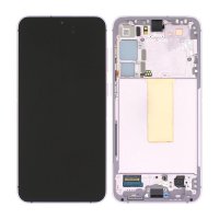 Samsung Galaxy S23 Plus Skärm med LCD Display Original - Lavendel