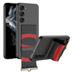 Samsung Galaxy S23 Skal Hand Strap Svart
