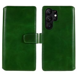 Samsung Galaxy S23 Ultra Fodral Essential Leather Juniper Green