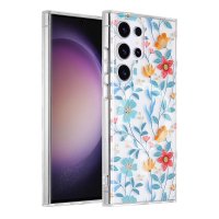 Samsung Galaxy S23 Ultra Skal Blommönster MagSafe Kvistar