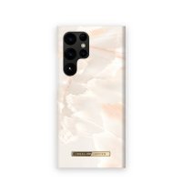 Samsung Galaxy S23 Ultra Skal Fashion Case Rose Pearl Marble