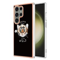 Samsung Galaxy S23 Ultra Skal med Finger Ring Motiv Release Your Little Wild