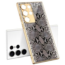 Samsung Galaxy S23 Ultra Skal Motiv Ormskinn