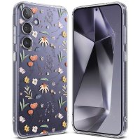 Samsung Galaxy S24 Plus Skal Fusion Design Dry Flowers