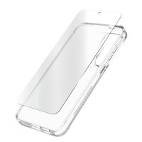 Samsung Galaxy S24 Plus Skal och Skärmskydd Luxe & Glass 360 Protect Bundle