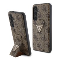 Samsung Galaxy S24 Skal Grip Stand Function Brun