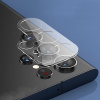 Samsung Galaxy S24 Ultra Kameralinsebeskytter i Hærdet Glas Transparent