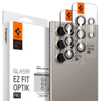 Samsung Galaxy S24 Ultra Kameraskydd GLAS.tR EZ Fit Optik Pro 2-pack Grå