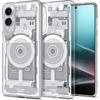 Samsung Galaxy S25 Edge Skal Ultra Hybrid Zero One MagFit Vit