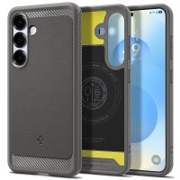 Samsung Galaxy S25 Skal Rugged Armor MagFit Marble Gray
