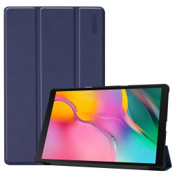 Samsung Galaxy Tab A 10.1 2019 T510 T515 Fodral Vikbart Smart Mörkblå