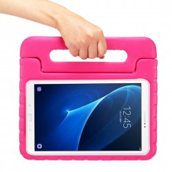 Samsung Galaxy Tab A 10.1 T580 T585 Skal med Handtag EVA Magenta