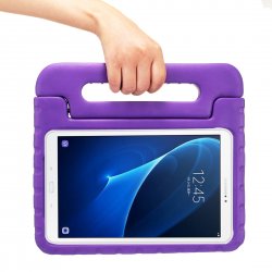Samsung Galaxy Tab A 10.1 T580 T585 Skal med Handtag EVA Lila