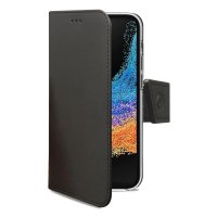 Samsung Galaxy Xcover 6 Pro Fodral Wally Wallet Case Svart