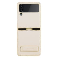 Samsung Galaxy Z Flip 4 Skal Qin Series Guld
