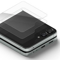 Samsung Galaxy Z Flip 5 Skärmskydd Cover Display Protector Glass 2-pack