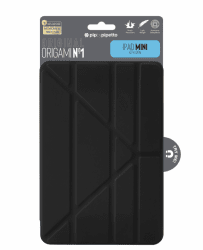 iPad mini (gen 6)/iPad mini (A17 Pro) Fodral Metallic Origami No1 Svart