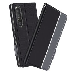 Sony Xperia 1 III Fodral BaiYu Series Svart