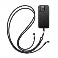 OntheGo Lanyardkabel USB-C 1.5m Svart
