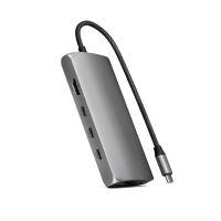 USB-C Multiport Adapter 8K With Ethernet V3 Space Gray