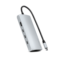 USB-C Multiport Adapter 8K With Ethernet V3 Silver