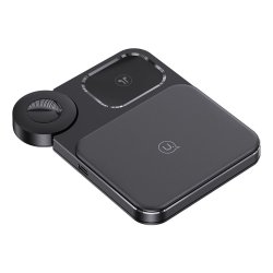 Trådlös Laddare 15W 3in1 Desktop Wireless Charger