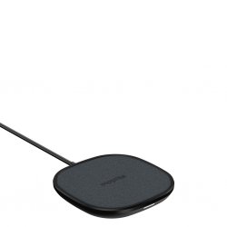 Trådlös Laddare 15W Wireless Charging Pad Svart