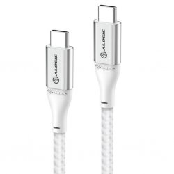 Ultra USB-C till USB-C kabel 5A/480Mbps 3 meter Silver