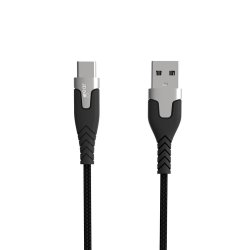 USB-C Kabel Kevlar 1.5 meter Svart