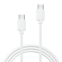 USB-C till USB-C Kabel Basic 60W 2m Vit