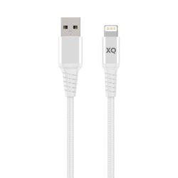 USB till Lightning Kabel Flätad Extra Stark 2 m Vit