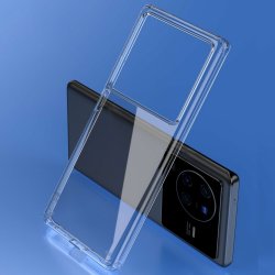Vivo X80 Pro Skal Crystal Clear Series Transparent Klar