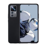 Xiaomi 12T/12T Pro Skal Silikon Svart