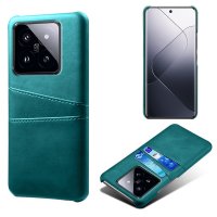 Xiaomi 14 Skal med två Kortfack Grön
