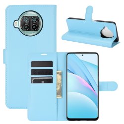 Xiaomi Mi 10T Lite Fodral Litchi Blå