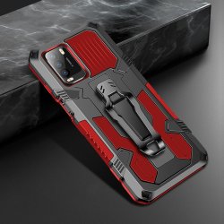 Xiaomi Poco M3 Skal med Bältesclip Röd